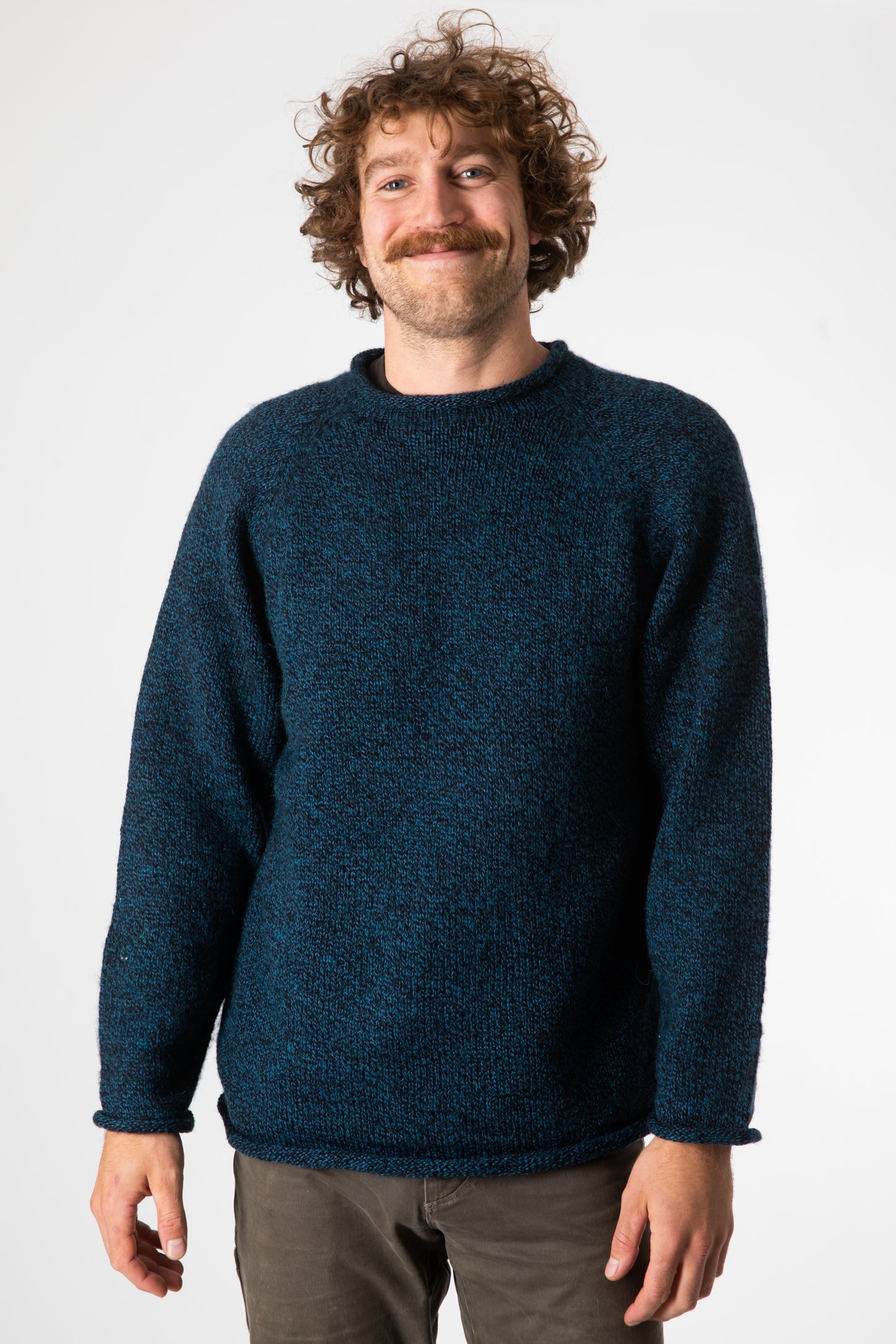 Roll Neck Alpaca Sweater · Mexicali Blues