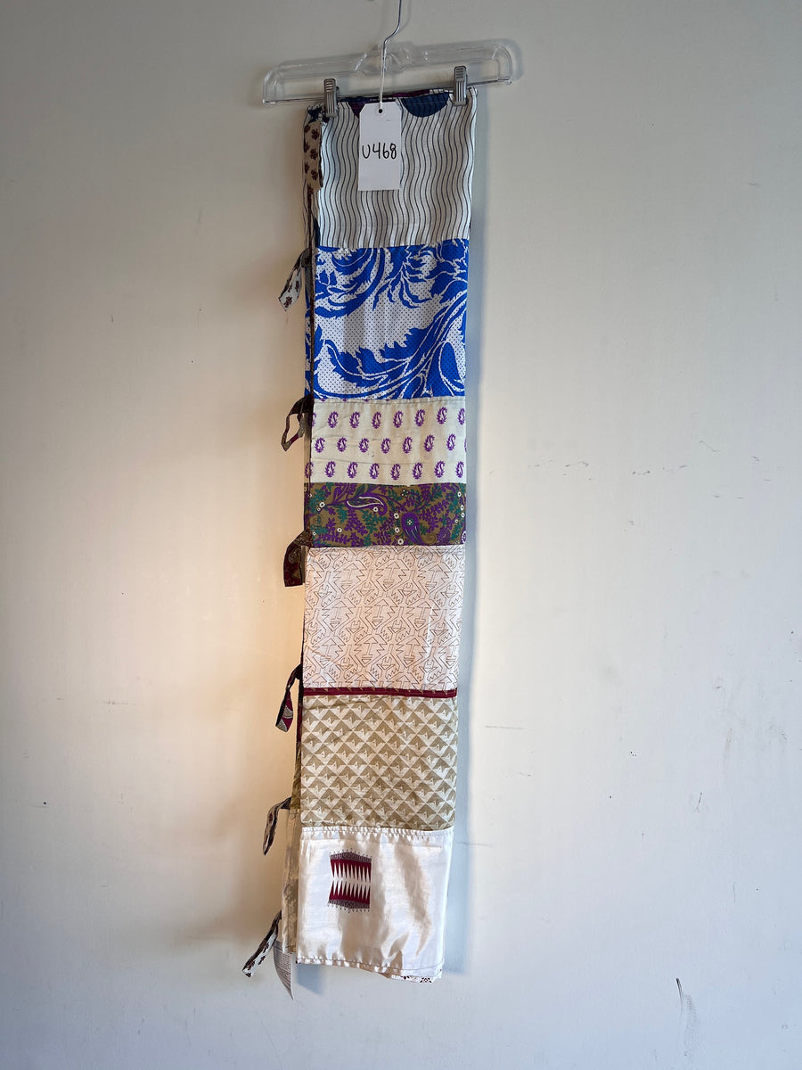 Recycled Silk Sari Panel Curtain U468