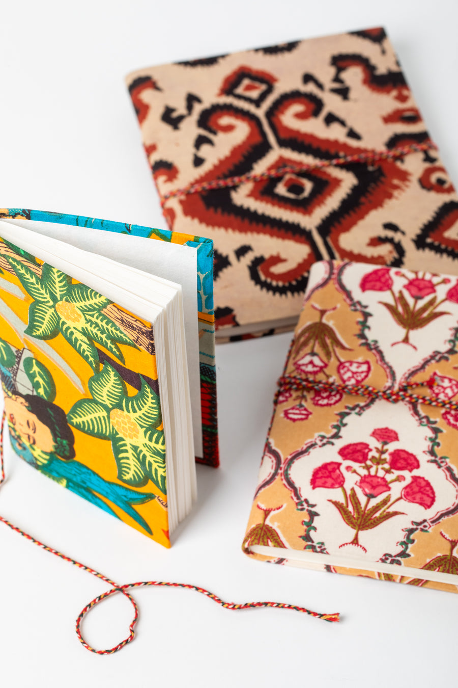 Block Print Fabric Journal