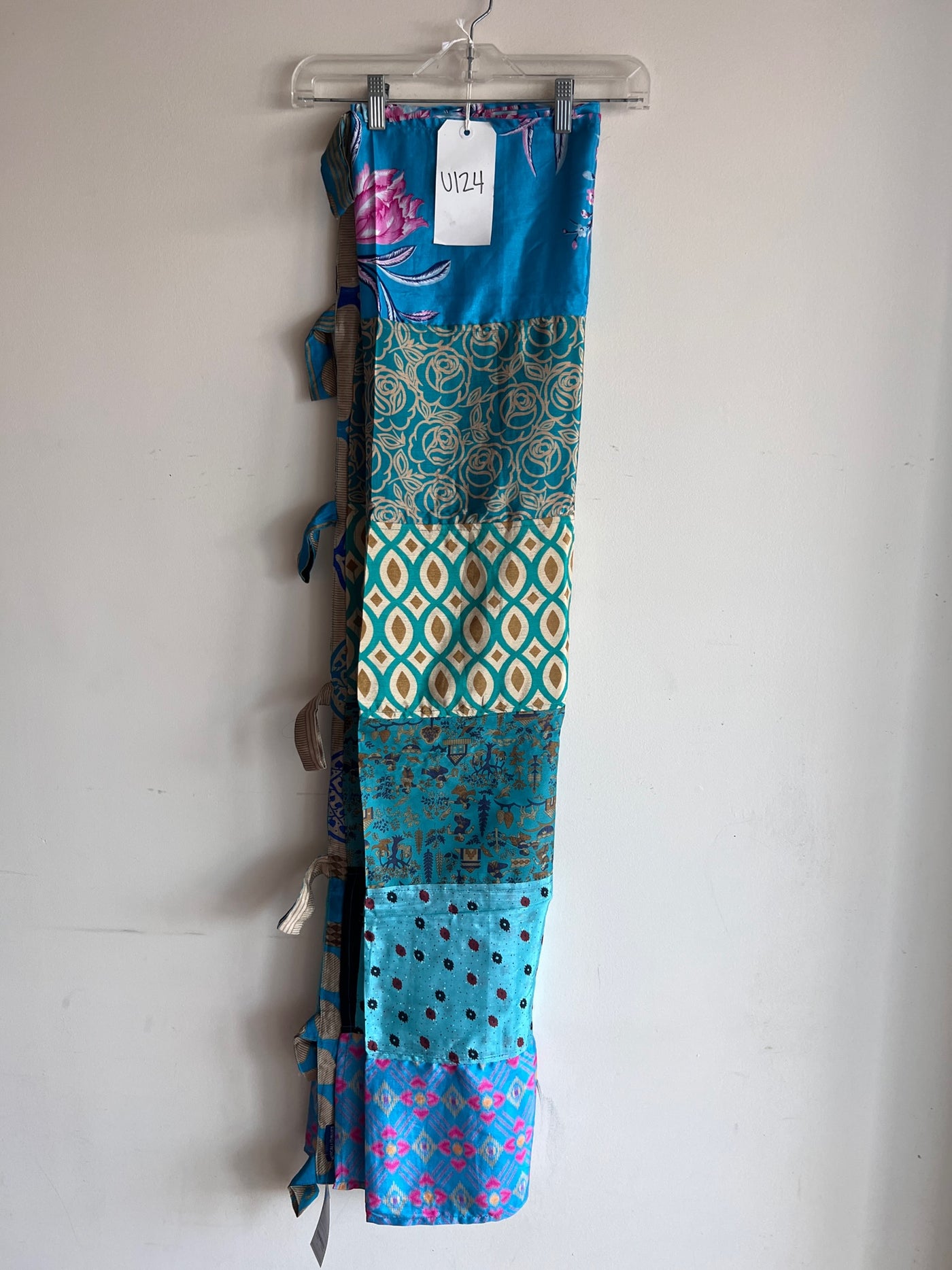 Recycled Silk Sari Panel Curtain U124