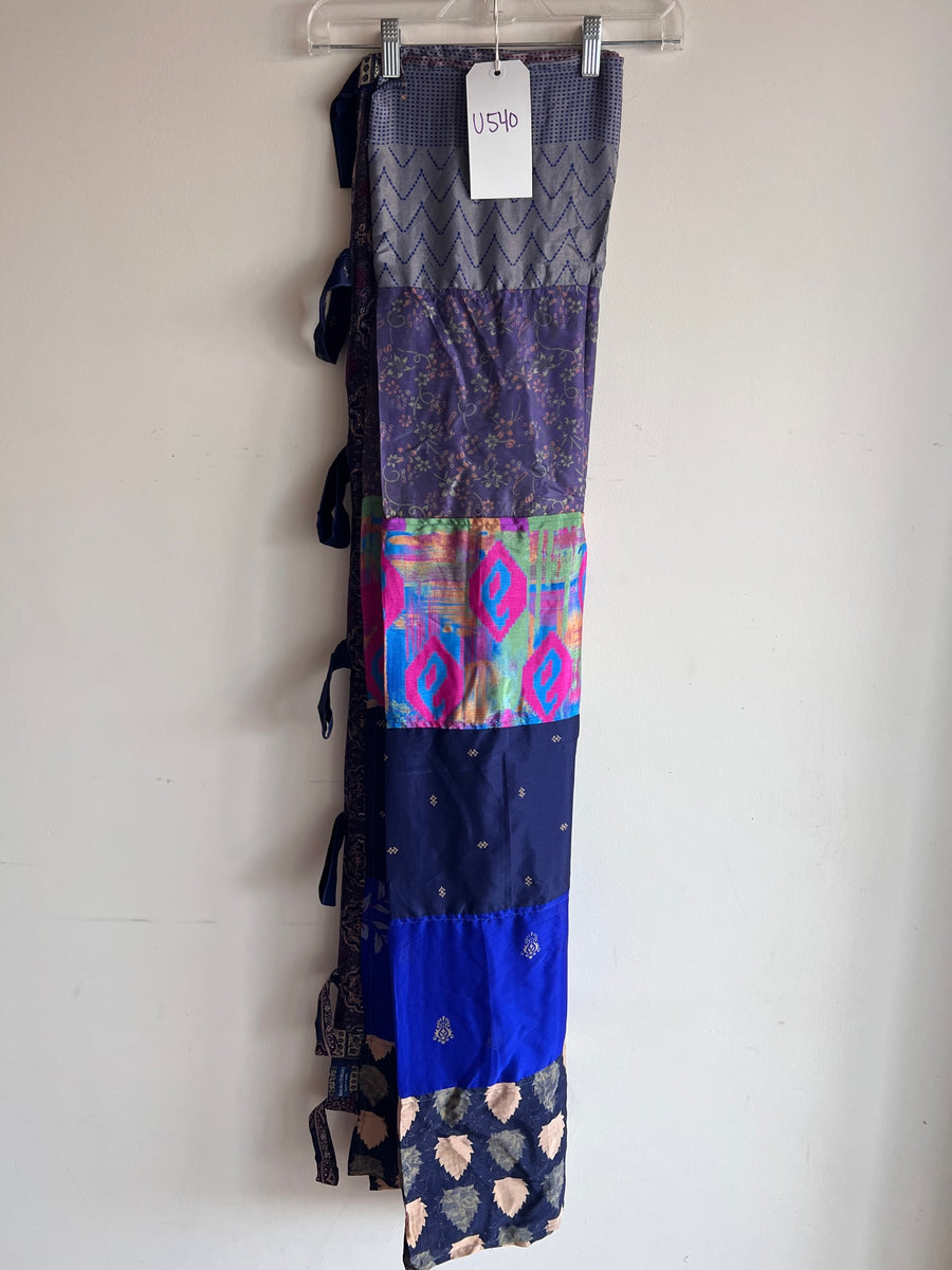 Recycled Silk Sari Panel Curtain U540