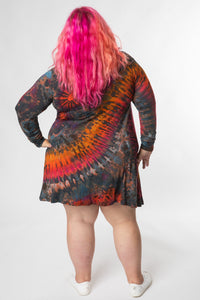 Althea Flare Mudmee Tie Dye Dress