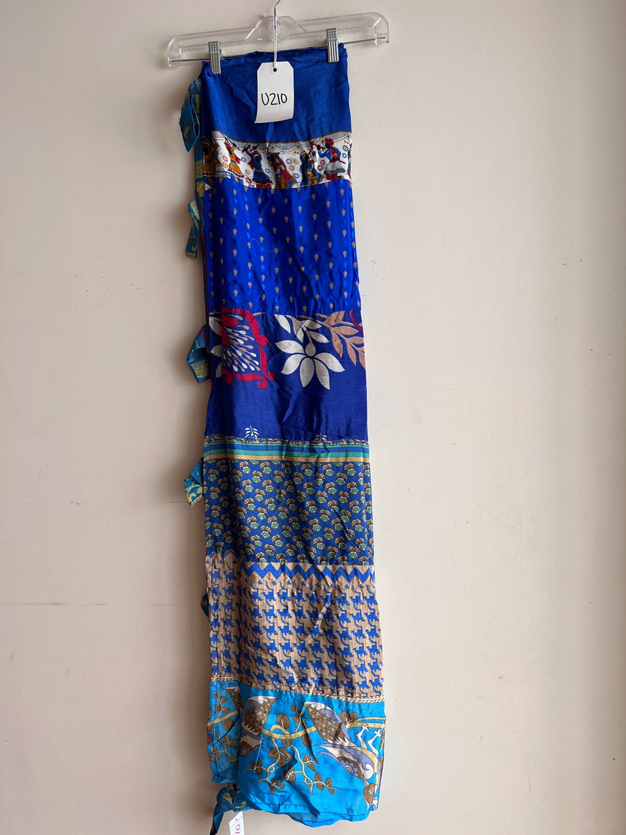 Recycled Silk Sari Panel Curtain U210