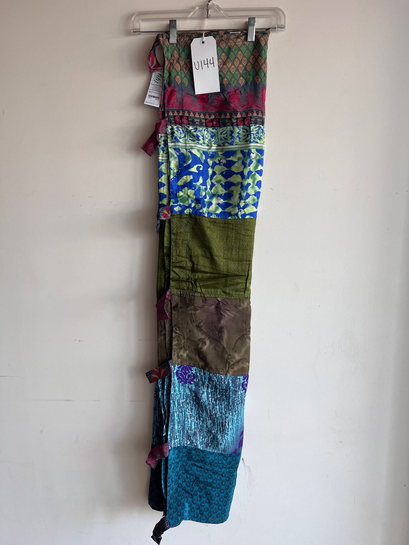 Recycled Silk Sari Panel Curtain U144