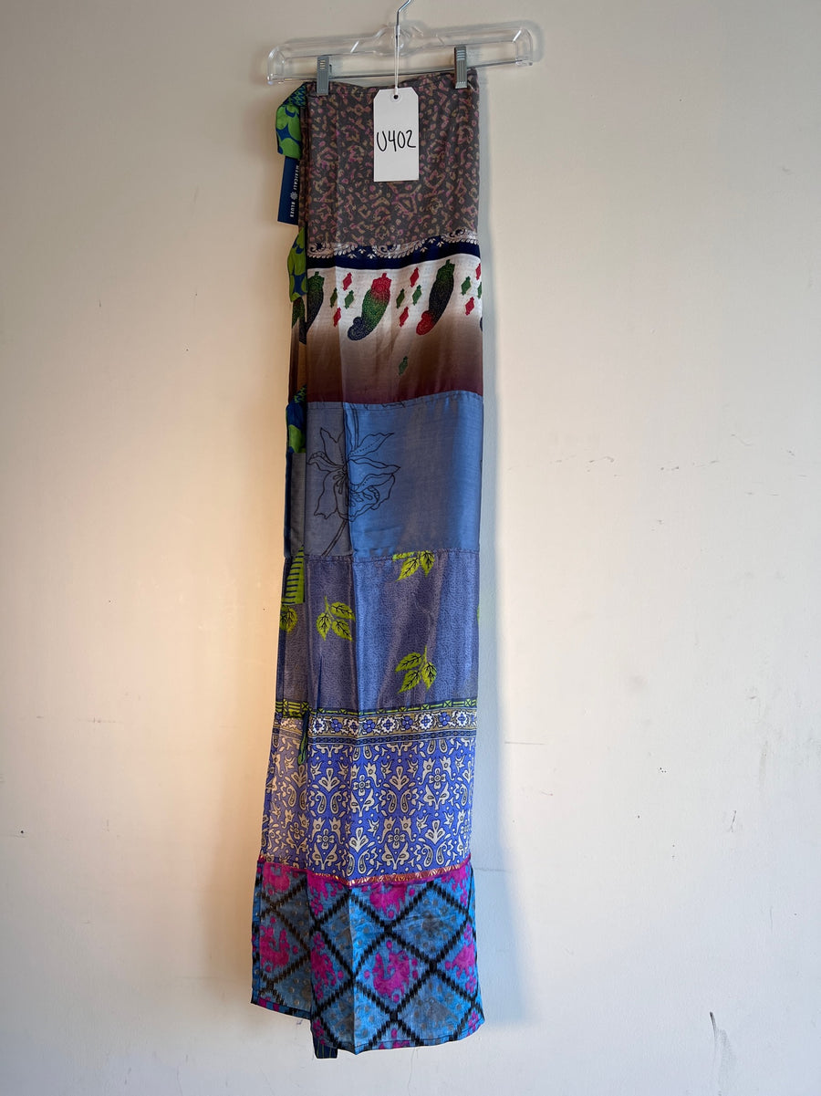 Recycled Silk Sari Panel Curtain U402