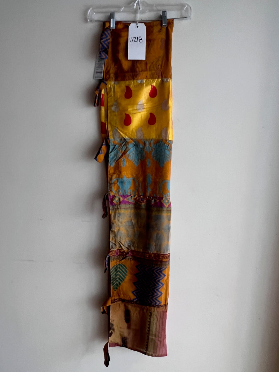 Recycled Silk Sari Panel Curtain U218