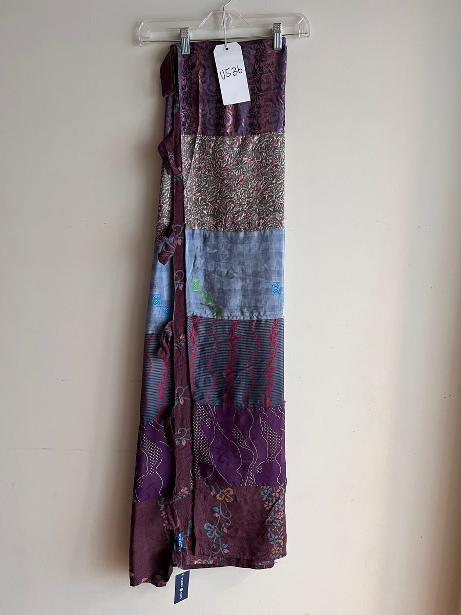 Recycled Silk Sari Panel Curtain U536