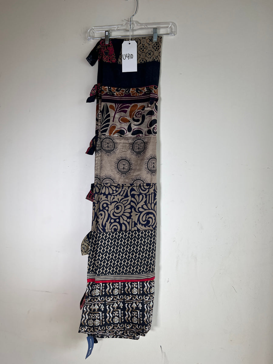 Recycled Silk Sari Panel Curtain U410