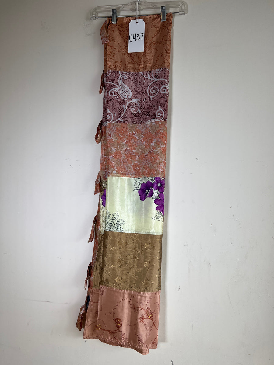 Recycled Silk Sari Panel Curtain U437