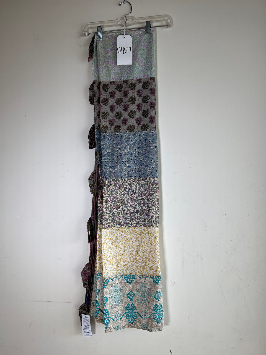 Recycled Silk Sari Panel Curtain U457