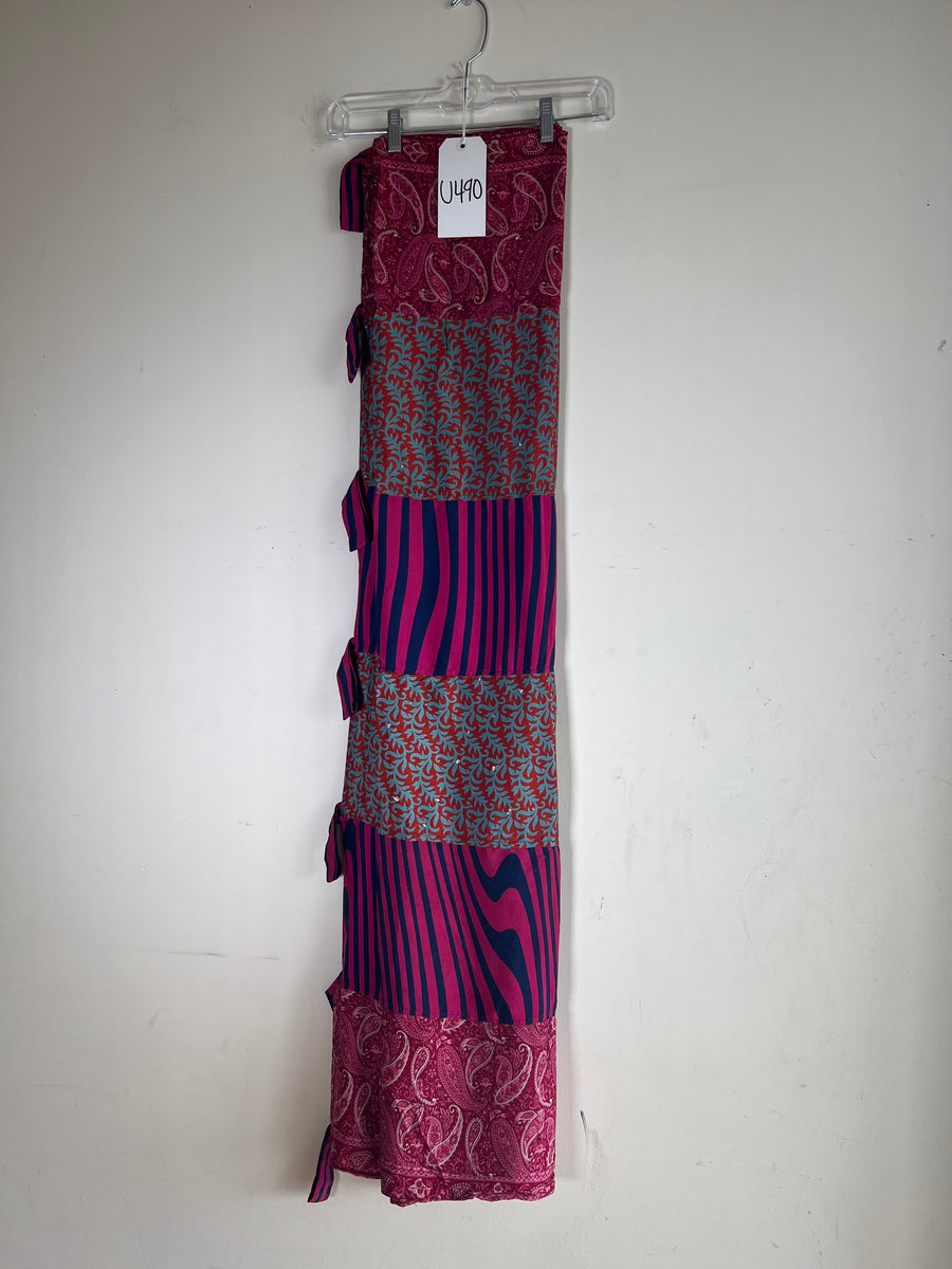 Recycled Silk Sari Panel Curtain U490