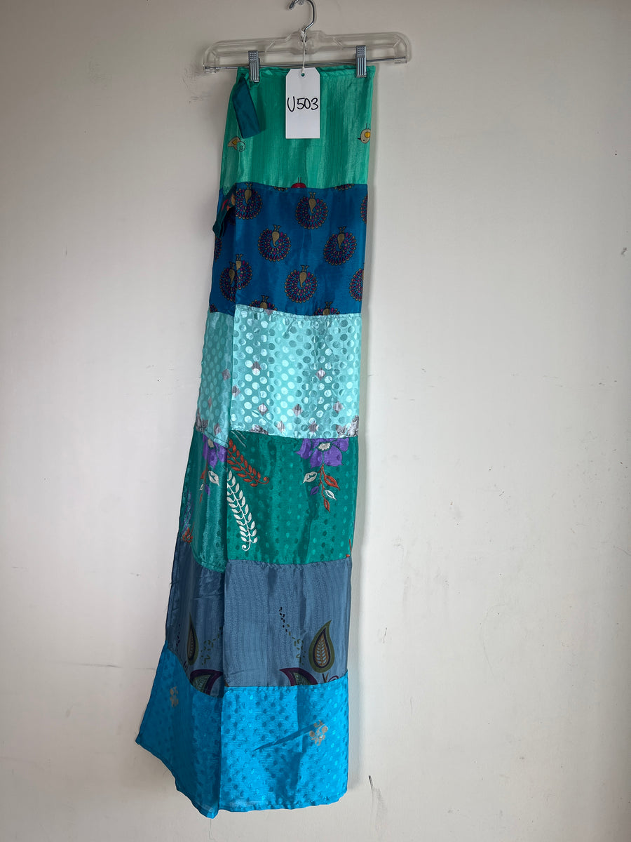 Recycled Silk Sari Panel Curtain U503