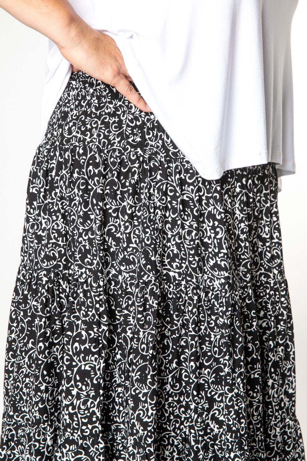 Batik Prairie Skirt