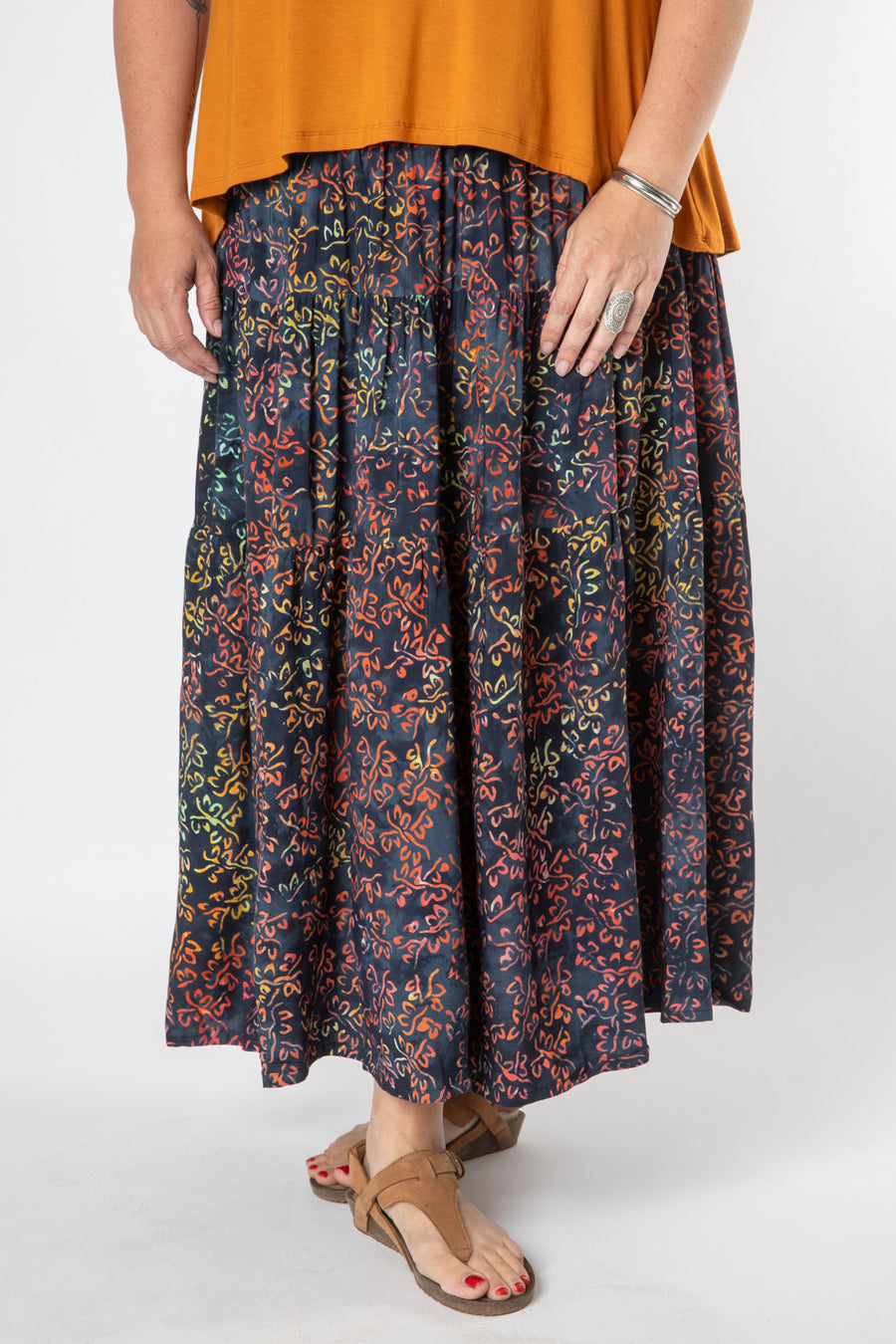 Batik Prairie Skirt