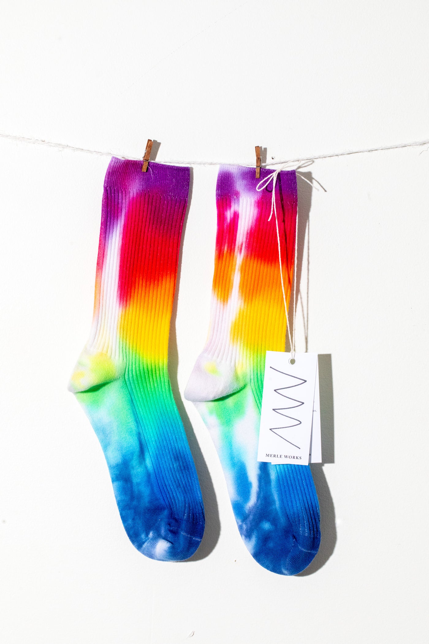 Tie Dye Dress Socks