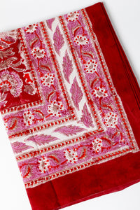 Provincial Block Print Tablecloth