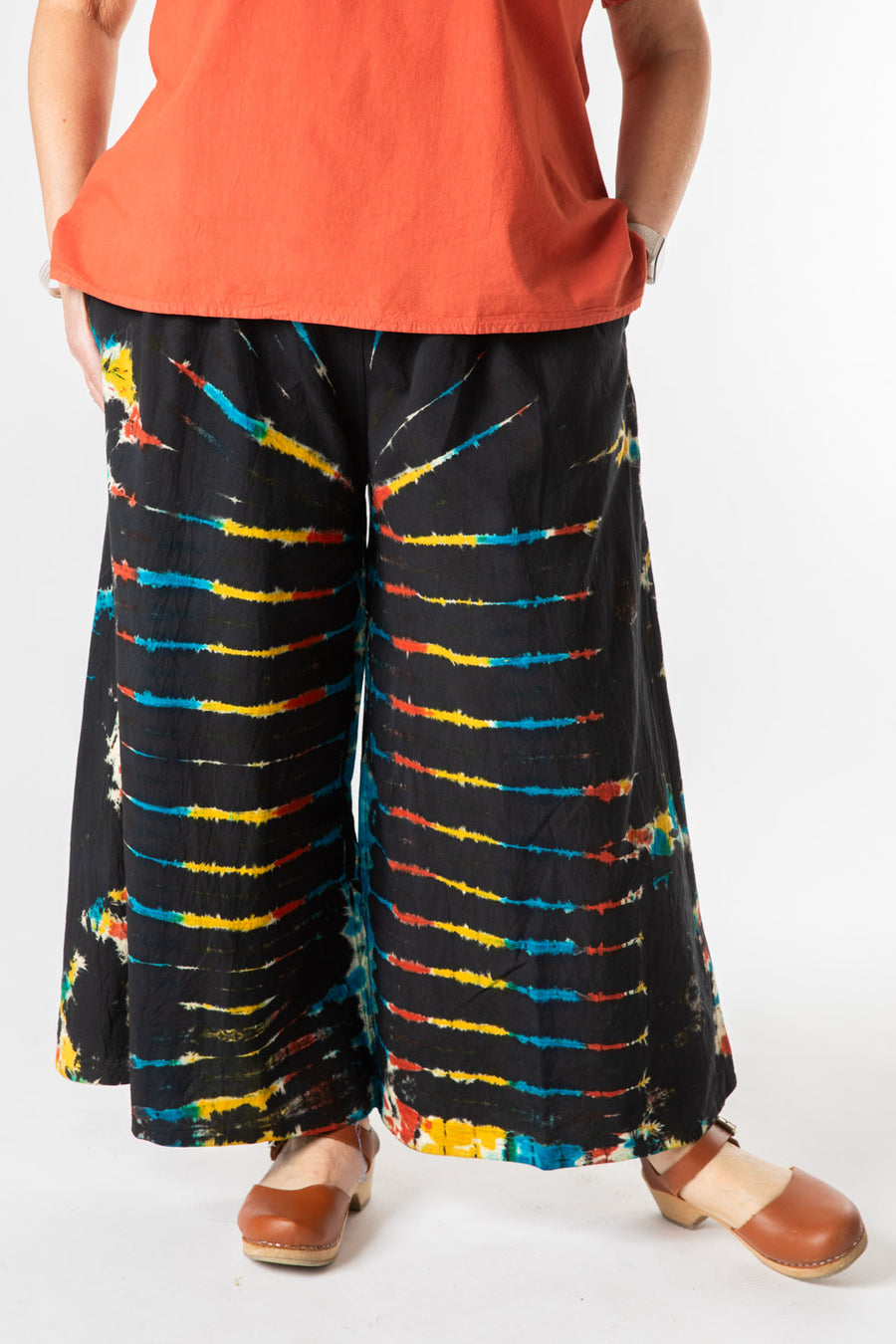 Lung Ta Tie Dye Palazzo Pants