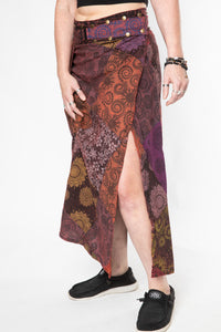 Kapasa Festival Patchwork Maxi Skirt