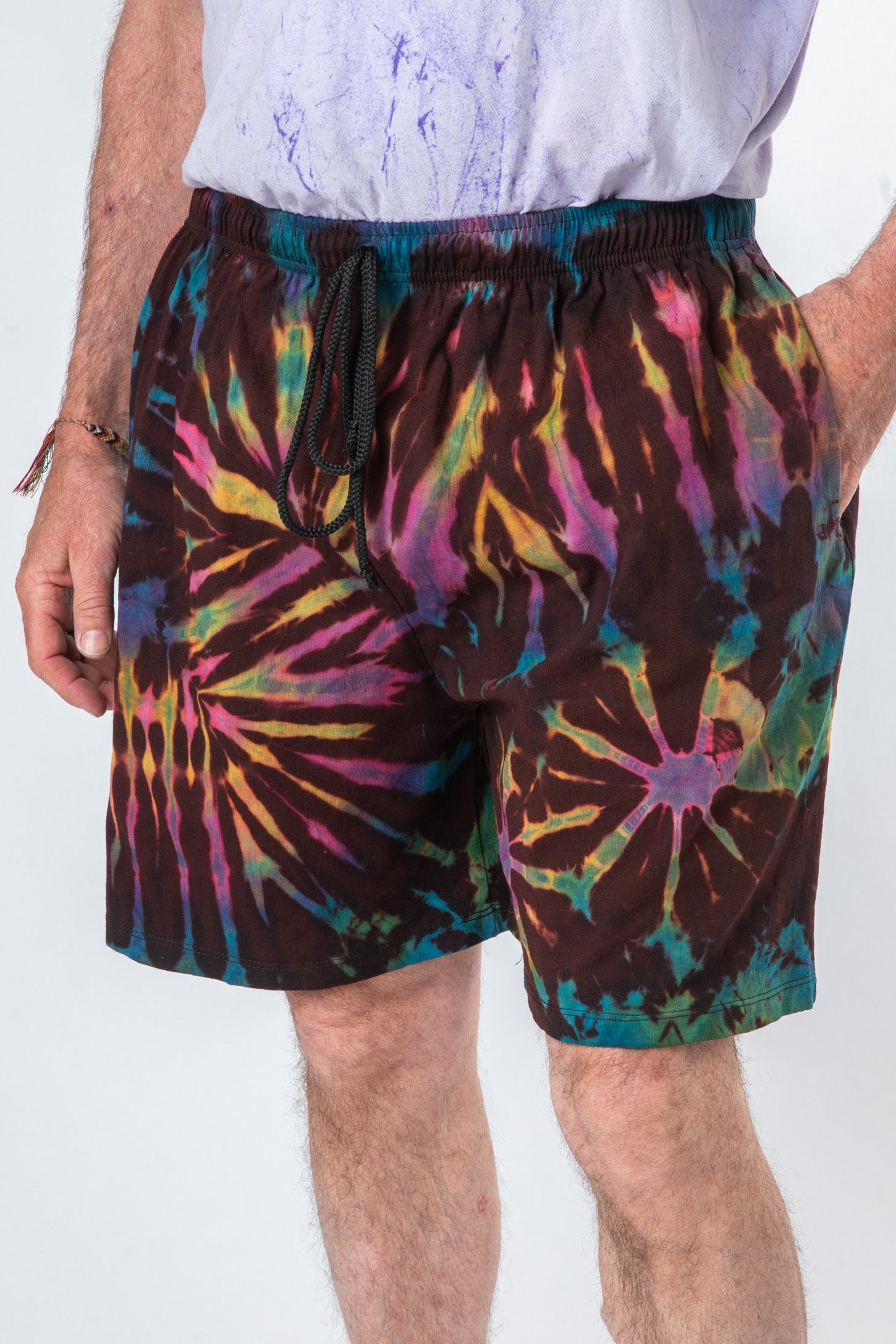 Outlet Fleo mystic tie dye thc shorts