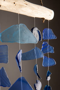 Driftwood Seaglass Wind Chime