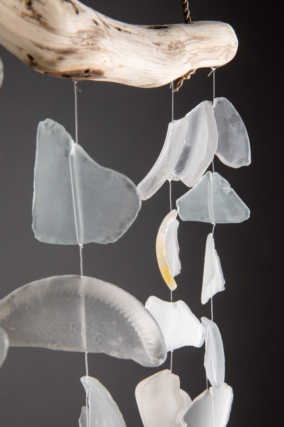 Driftwood Seaglass Wind Chime