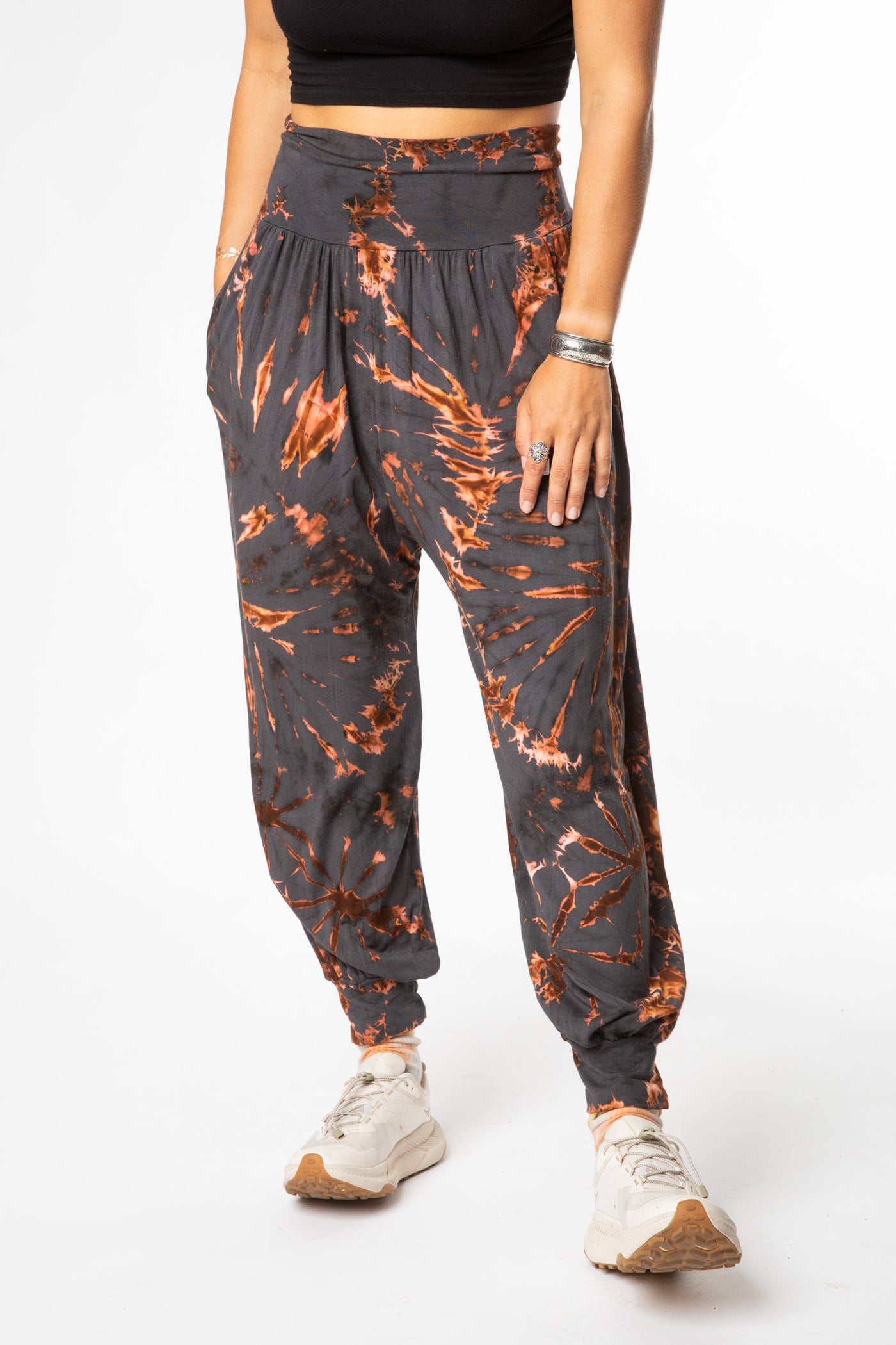 Soeng Jum Jum Unisex Tie Dye Harem Pants