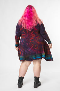 Althea Begonia Tie Dye Dress