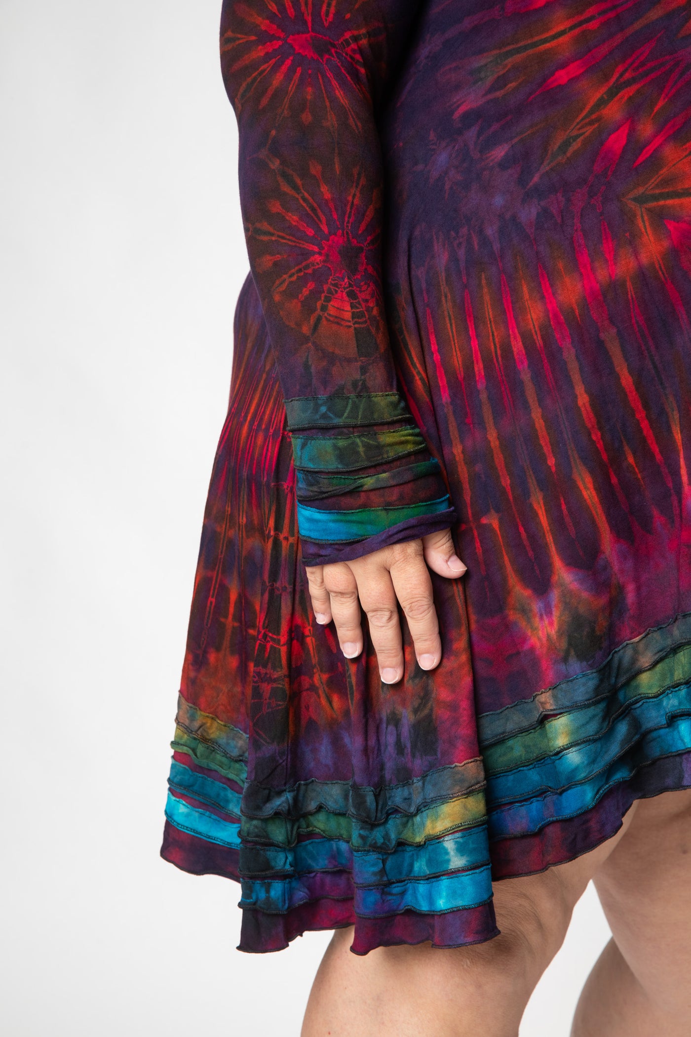 Althea Begonia Tie Dye Dress