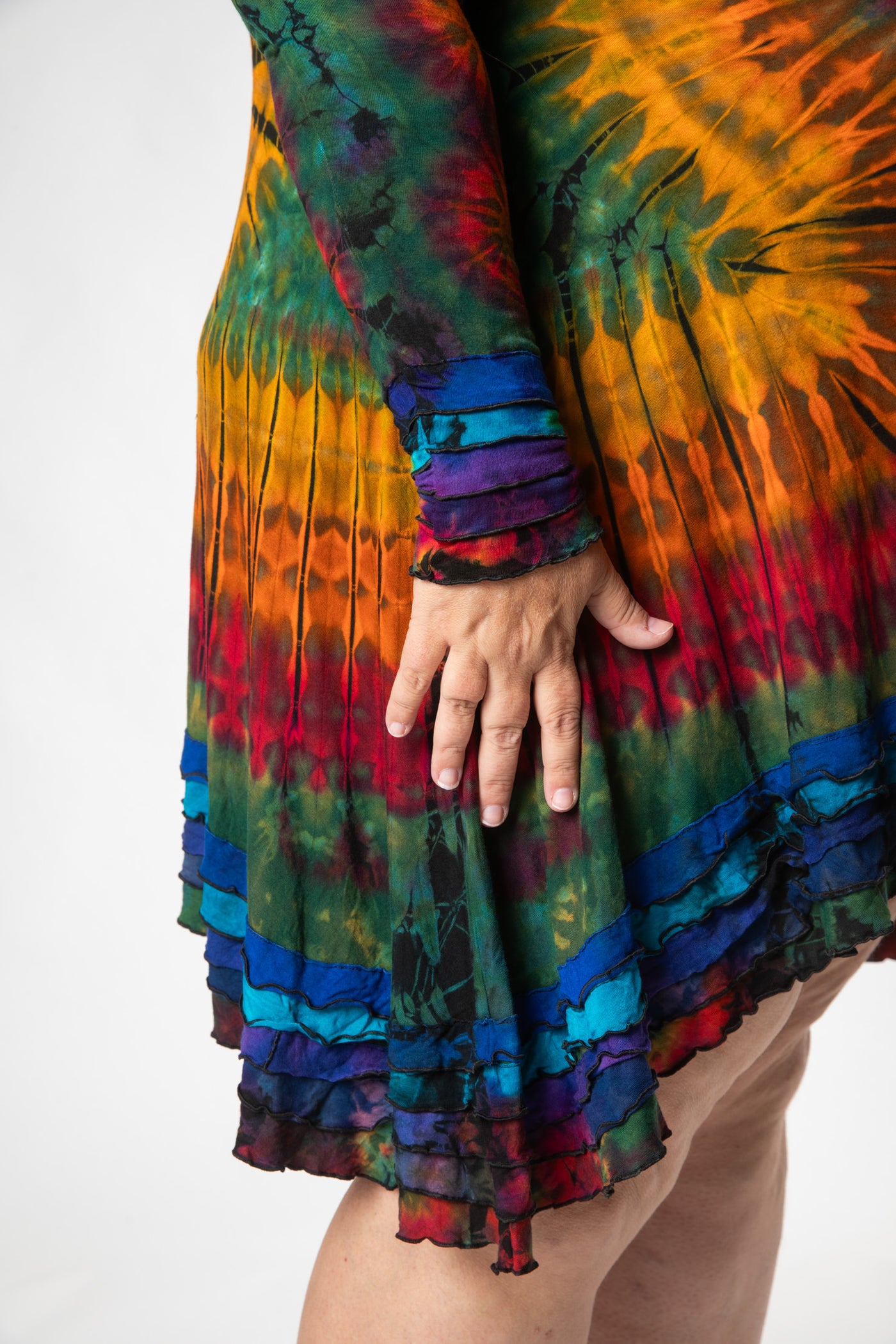 Althea Begonia Tie Dye Dress