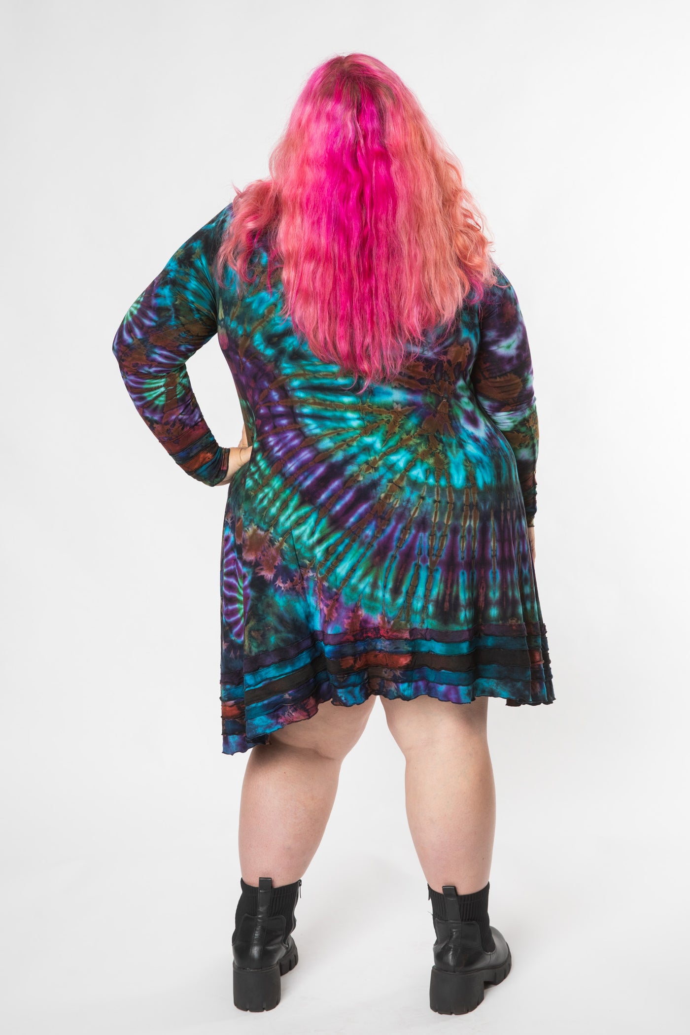 Althea Begonia Tie Dye Dress