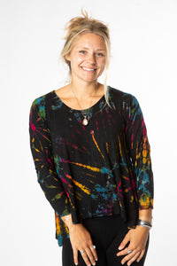 Ahana Tie Dye Long Sleeve Shirt