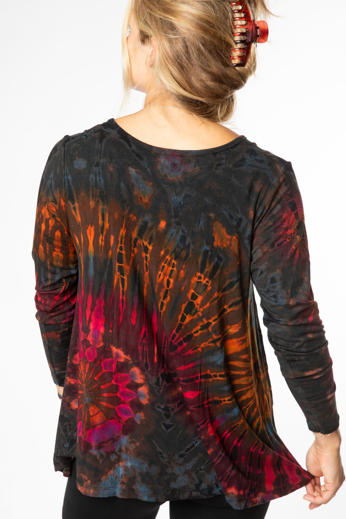 Ahana Tie Dye Long Sleeve Shirt