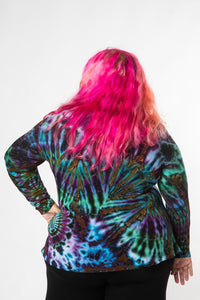 Ahana Tie Dye Long Sleeve Shirt