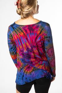 Ahana Tie Dye Long Sleeve Shirt