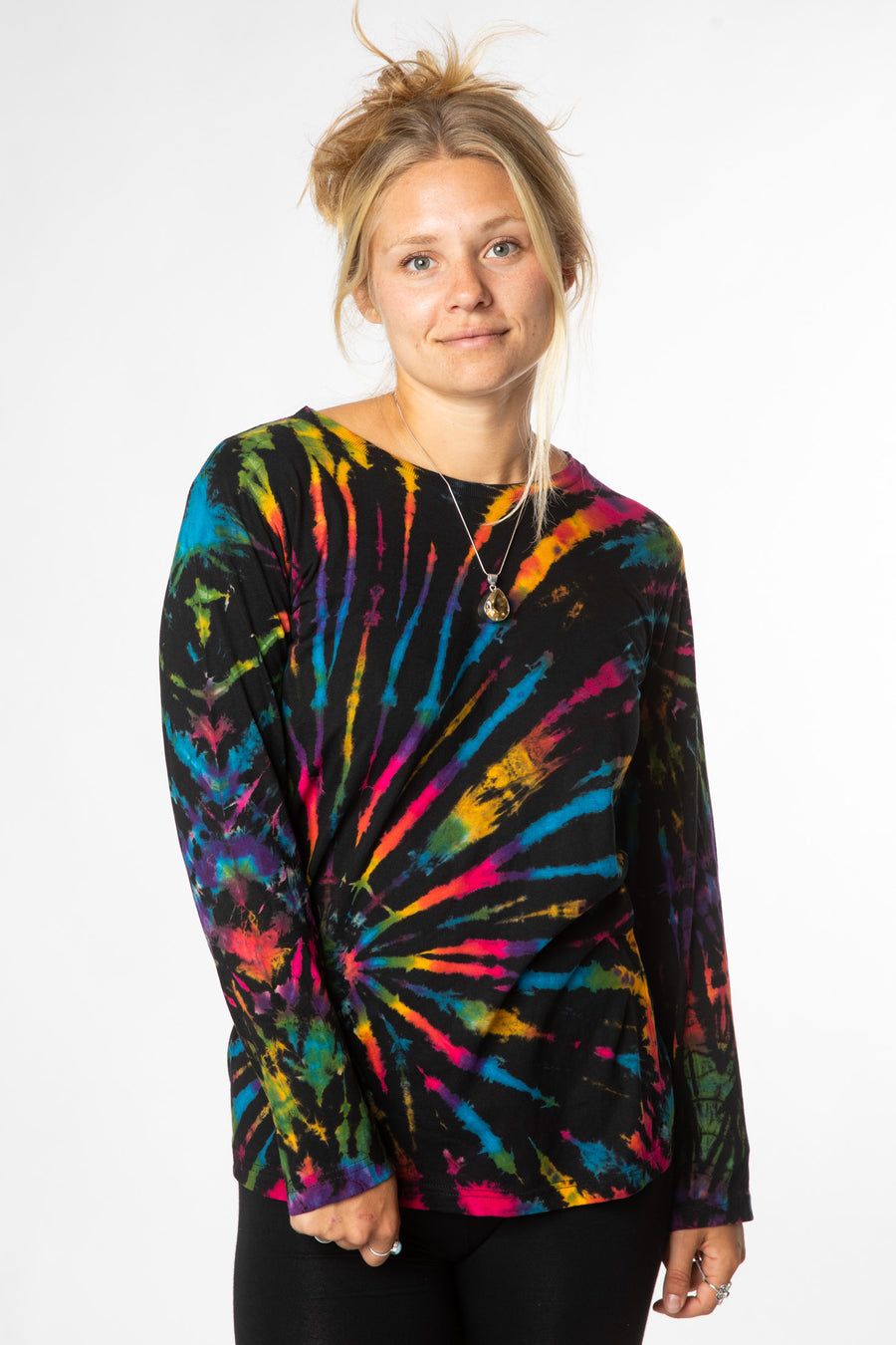 Jai Long Sleeve Unisex Tie Dye T-Shirt