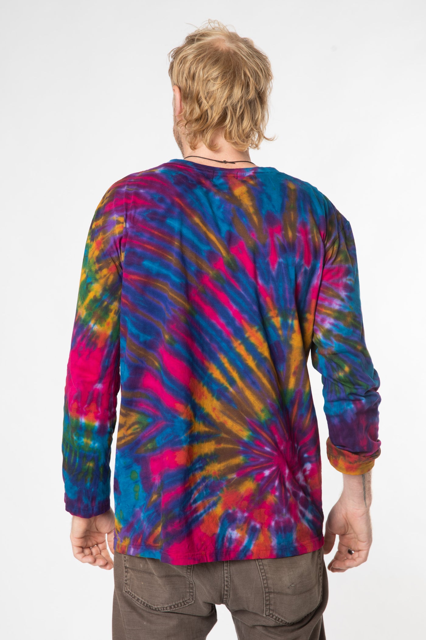 Jai Long Sleeve Unisex Tie Dye T-Shirt