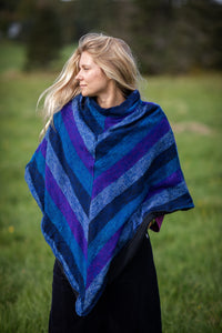 Kambala Fleece Lined Blanket Poncho