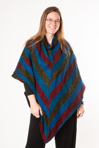 Kambala Fleece Lined Blanket Poncho