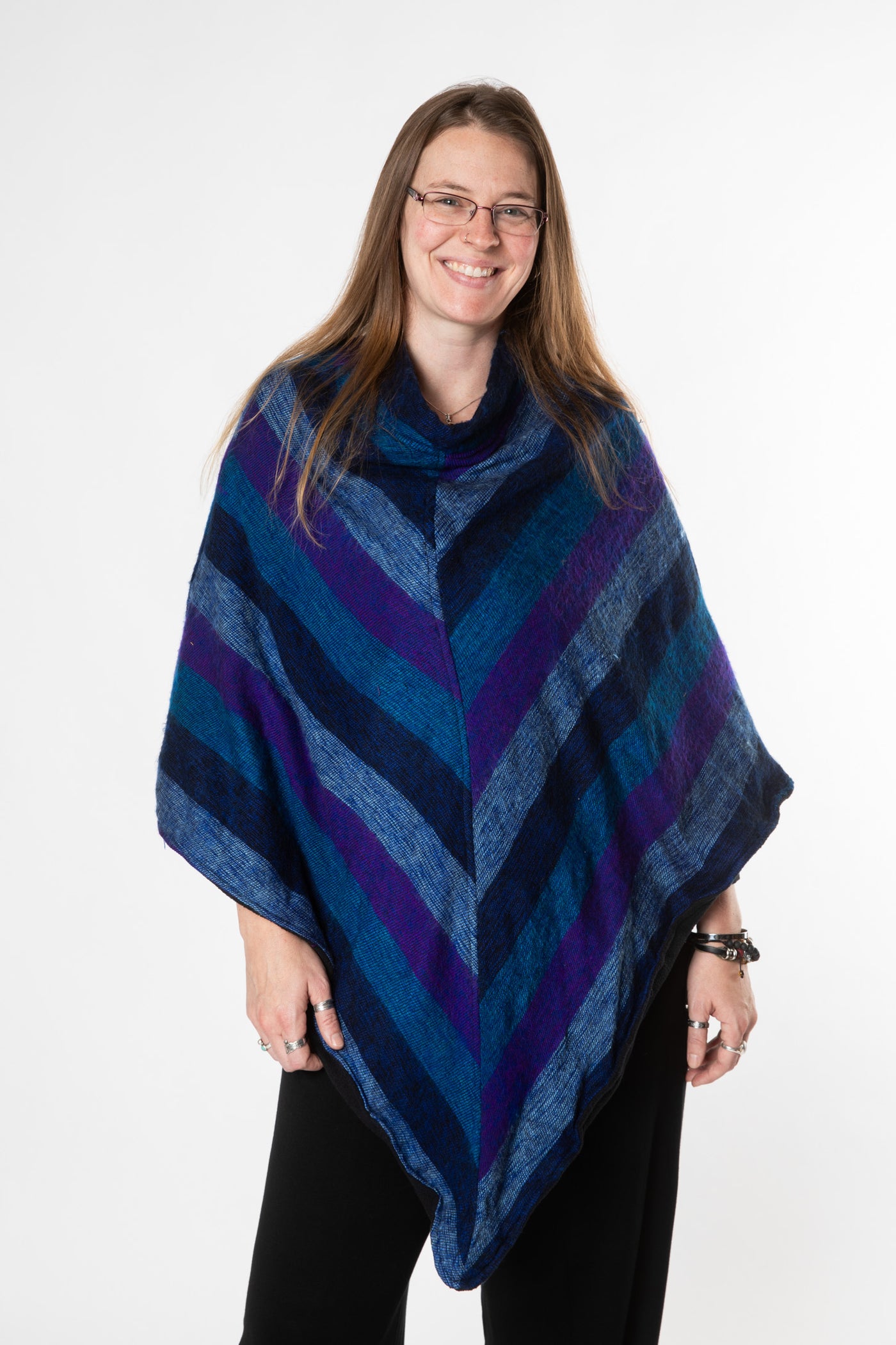 Kambala Fleece Lined Blanket Poncho