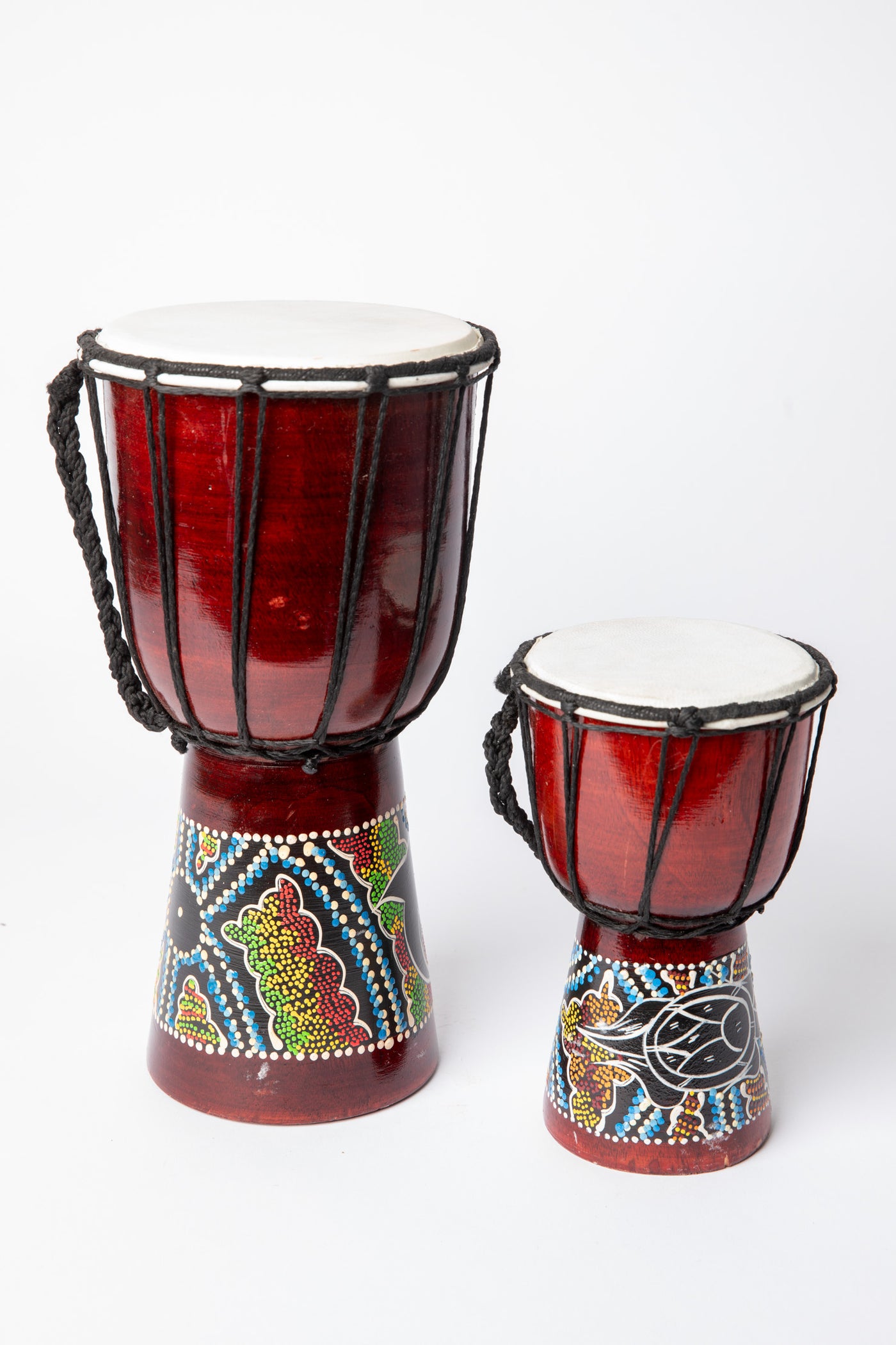 Hand Painted Djembe Toy Drum