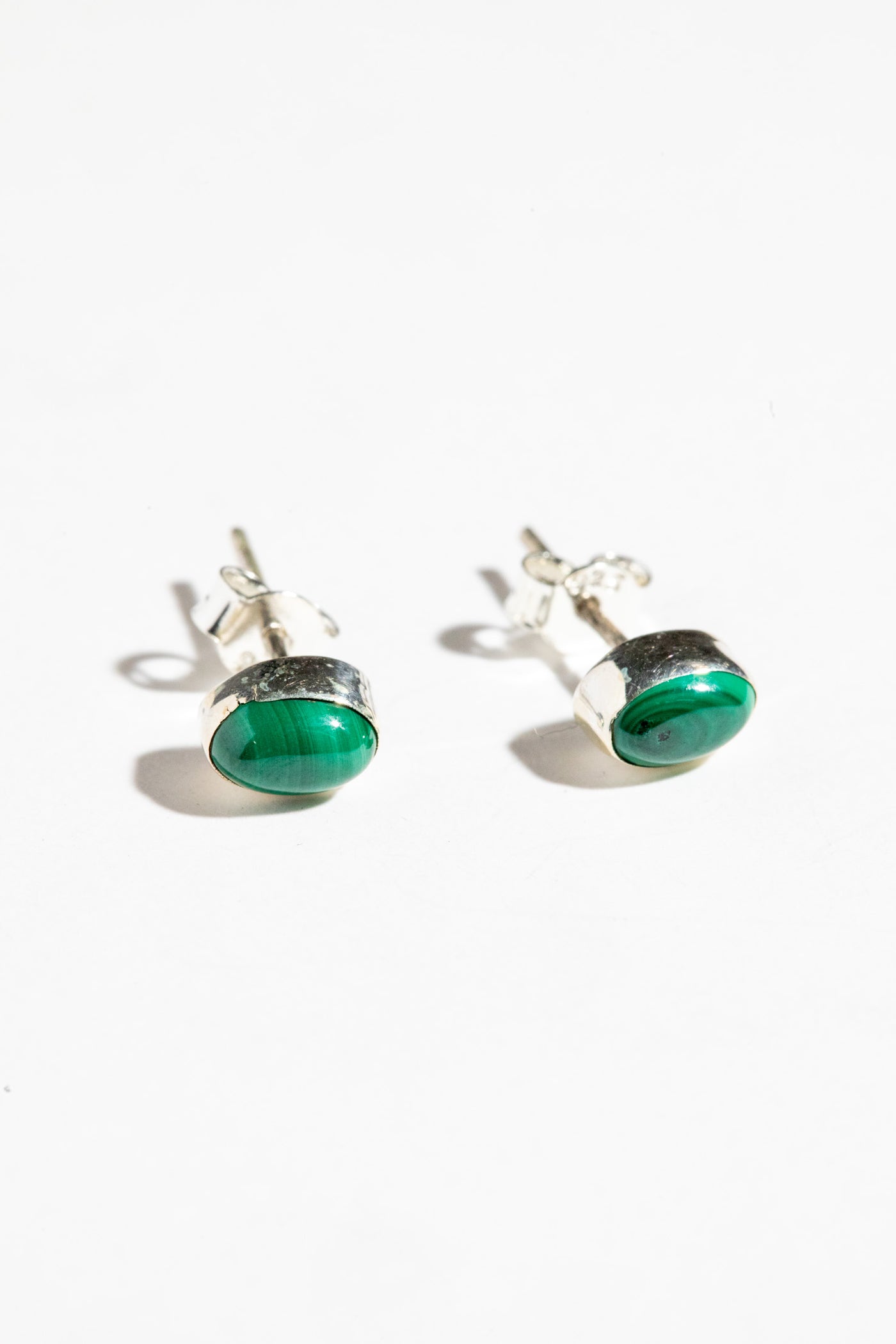 Gemstone Studs Sterling Silver