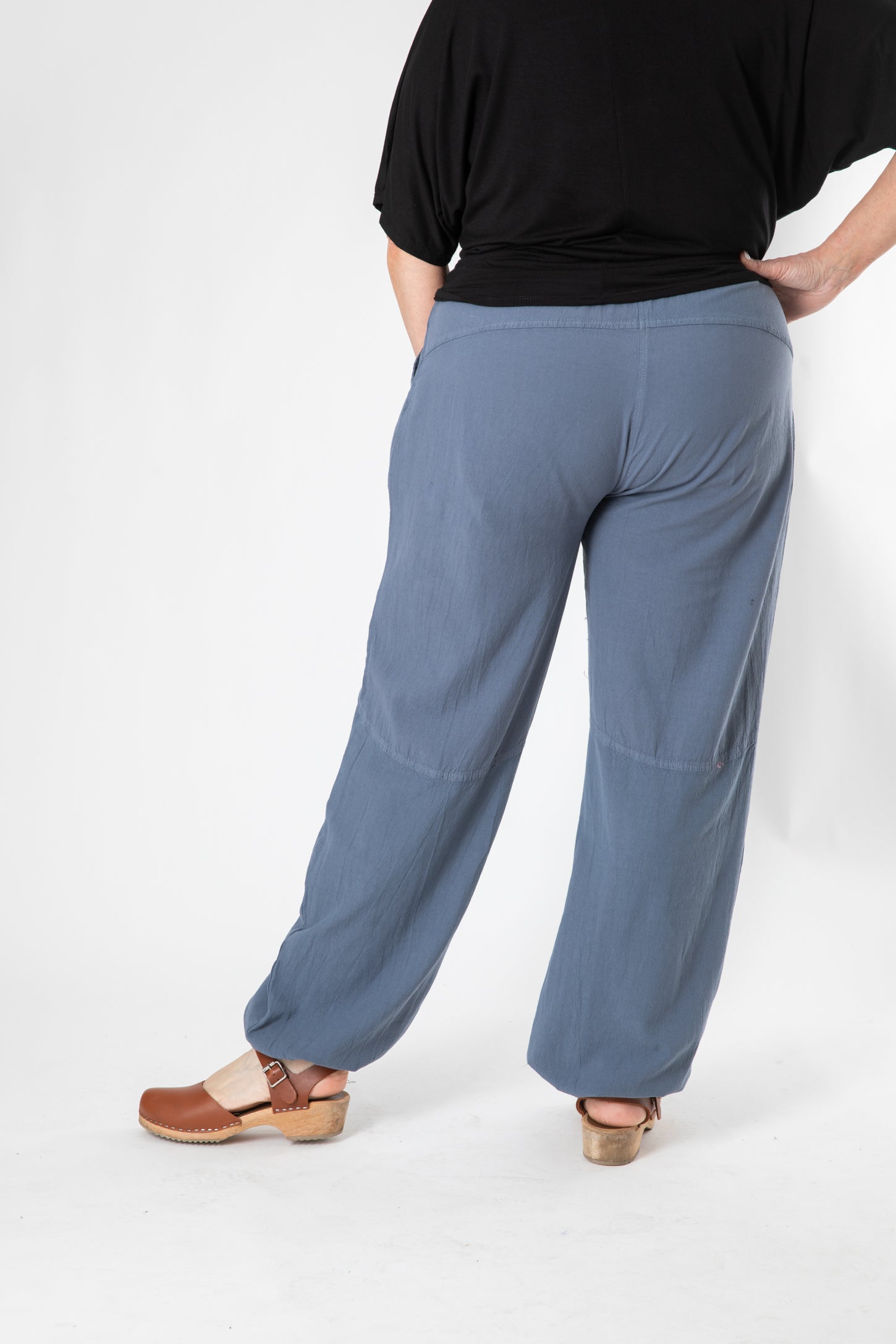 Plain Harem Pants Blush Pink – Goose Island