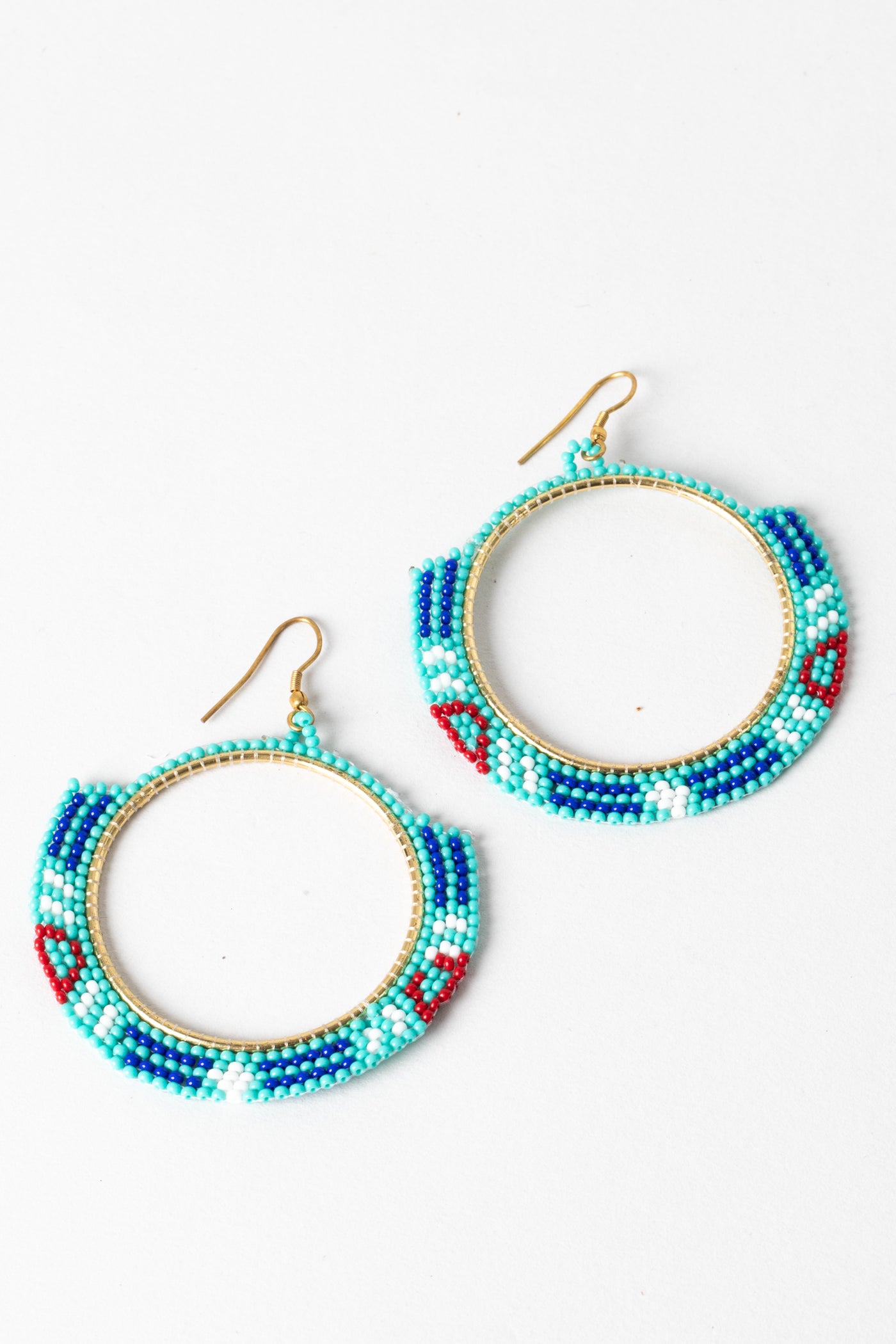 Blue Moon Beads Gold Metal Hoop Earrings for Jewelry Making , 36 Piece