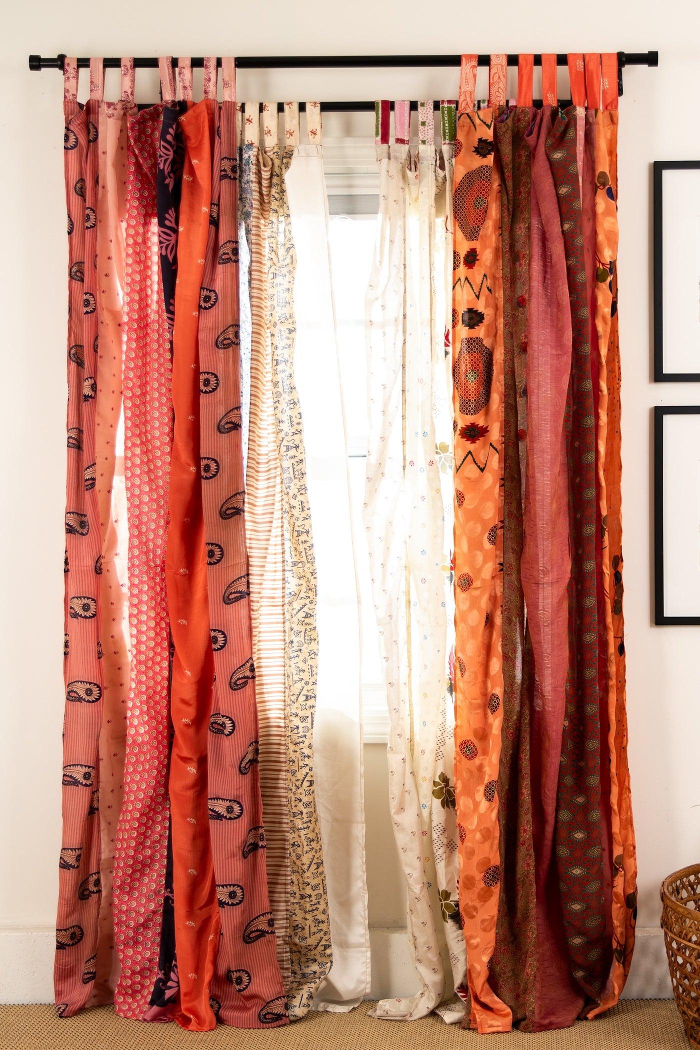 Recycled Silk Panel Curtain