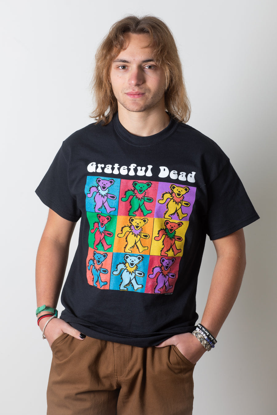 Starry Bears Tie Dye Grateful Dead T-Shirt in Multicolor | Mexicali Blues